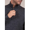 Alpaka Herren Basic Strickjacke ANDREAS KUNA Essentials