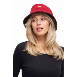 Wendbarer BUCKET HAT aus Baby-Alpaka-Woll-Mix