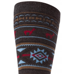 Alpaka Socken JACQUARD aus 70% Baby Alpaka und 25% Pima Baumwolle