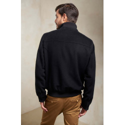 Bomber Jacke Blouson NADRIAN Alpaka Wolle Herren KUNA Essentials