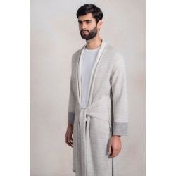 Luxuriöser Bademantel ROBLE ROBE Unisex Morgenmantel von KUNA Home & Relax