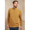 Troyer Pullover SAMED mit Zipper für Herren von KUNA