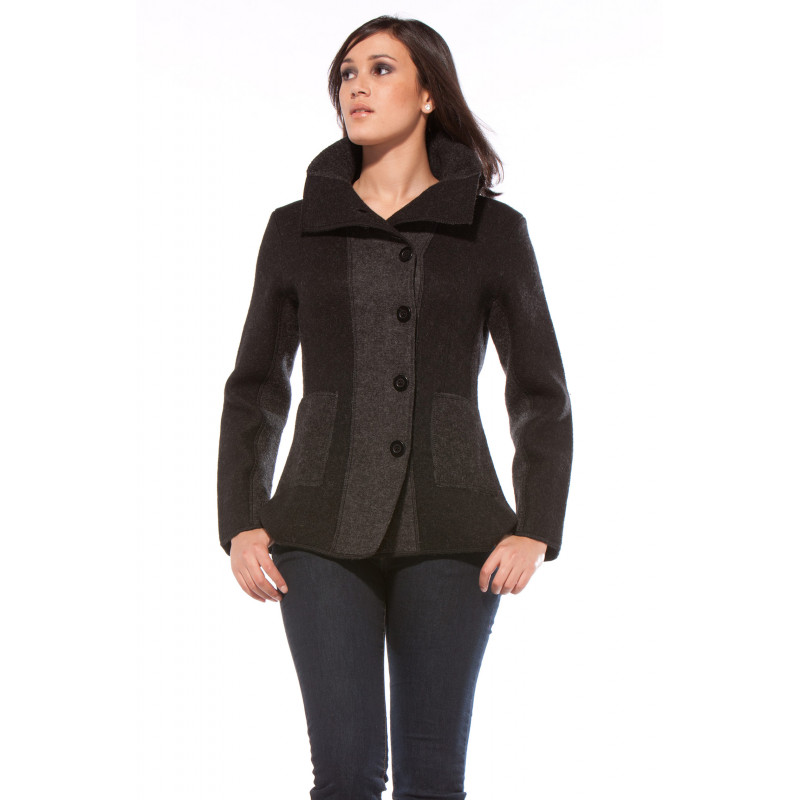 Alpaka Damen Filzjacke GORKY aus Alpaka und Wolle