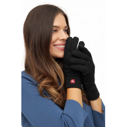 Alpaka Gefütterte Fingerhandschuhe UNI aus 100% Alpaka