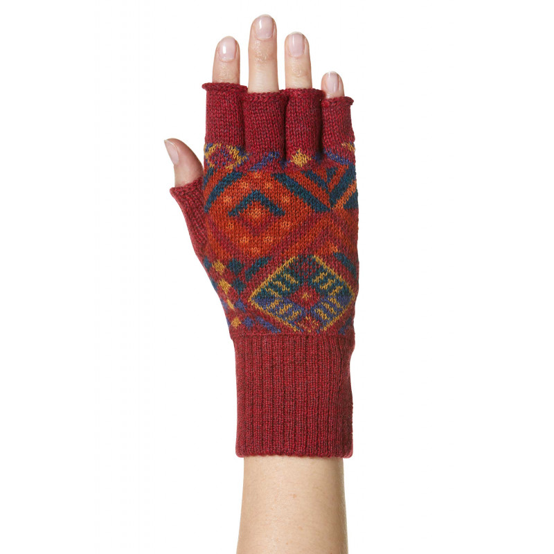 Apaka Fingerlose Handschuhe TUPAC aus 100% Baby Alpaka