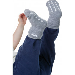 Alpaka Socken Kinder ABS (Gr. 30-35) aus Alpaka-Wolle-Mix