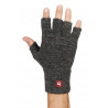 Fingerlose Handschuhe mit Leder-Handfläche MACHA