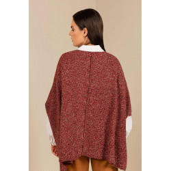 Alpaka Poncho Cape SANDRA aus 100% Baby Alpaka