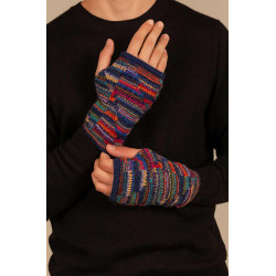 Alpaka fingerlose Handschuhe UCRANIA aus 100% Baby Alpaka